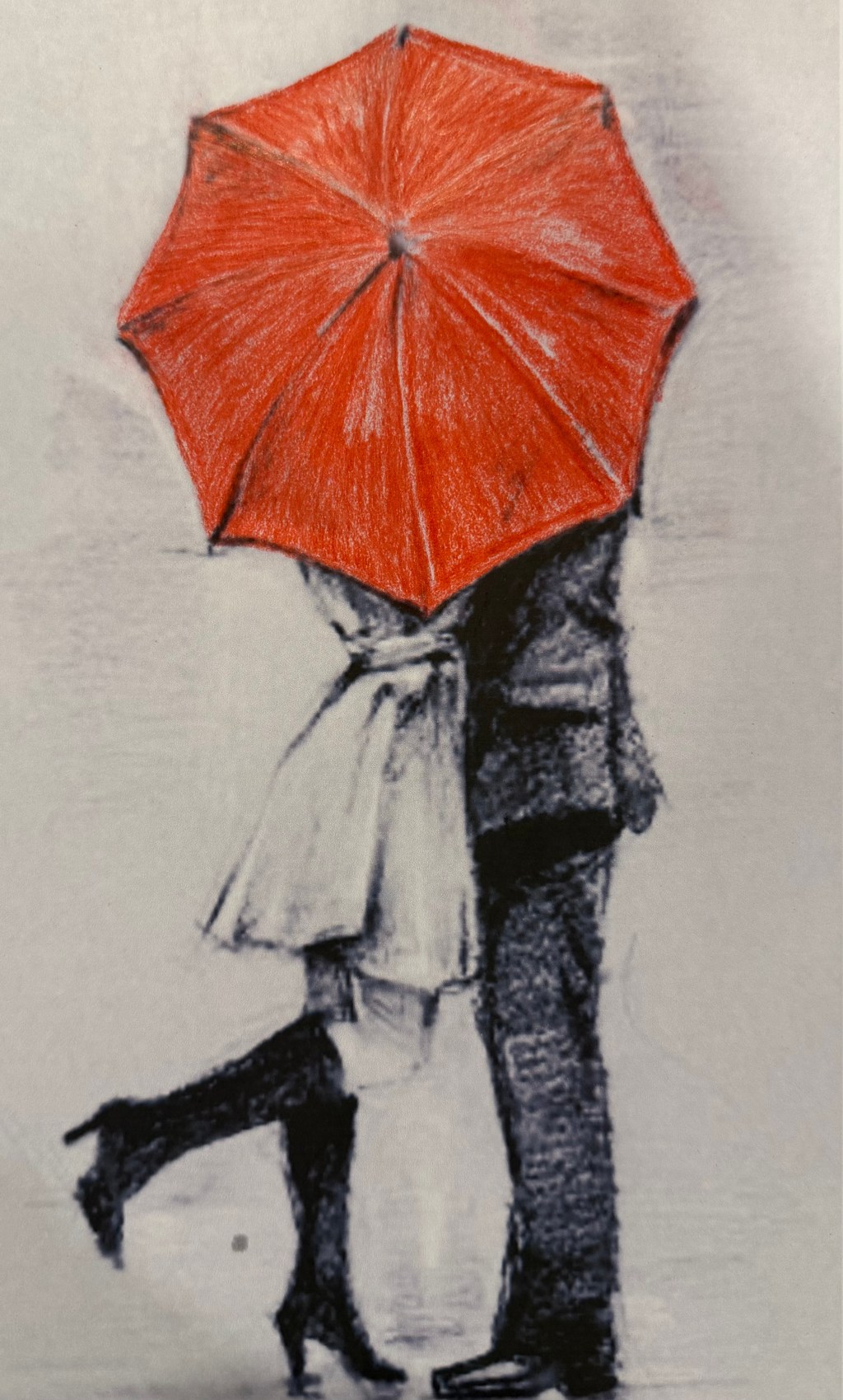 A Pretty Red Umbrella  
